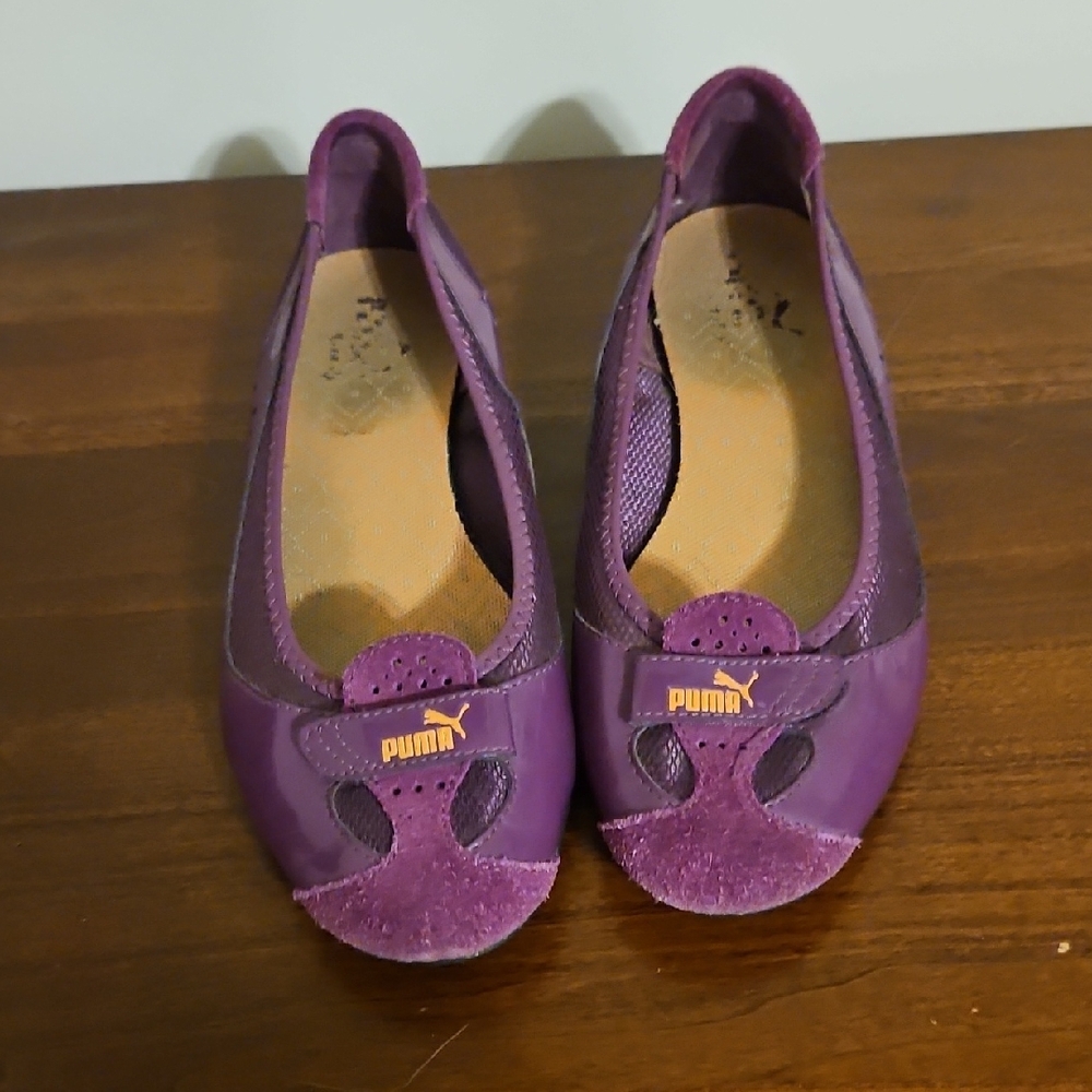 Puma Kids Purple Ballet Flats